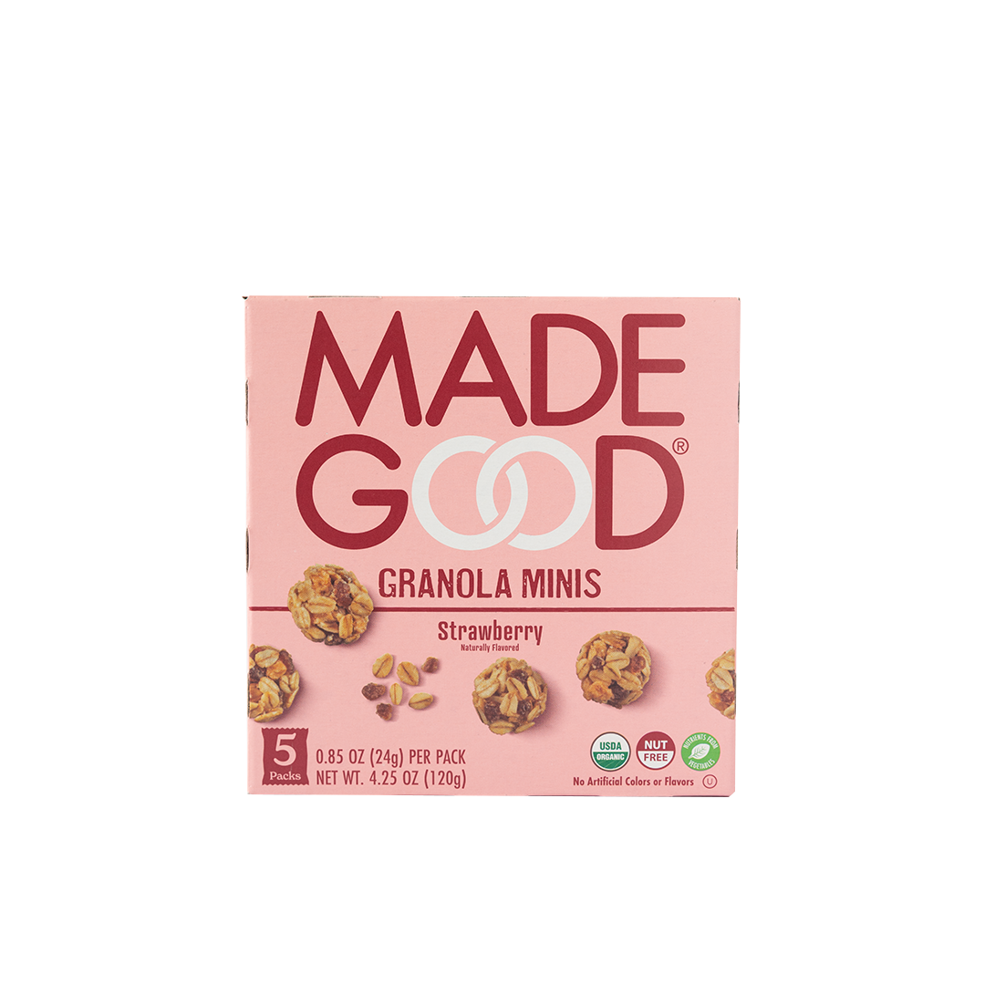 Made Good Organic Strawberry Granola Minis 120g
