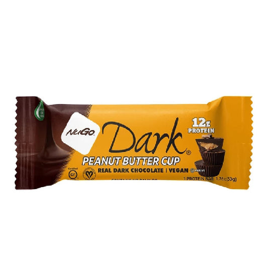 Nugo Dark Peanut Butter Cup Bar 50g