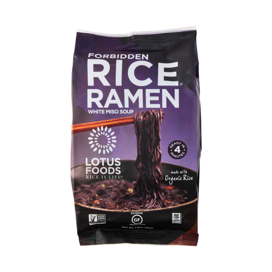 Lotus Foods Forbidden Rice Ramen 80g