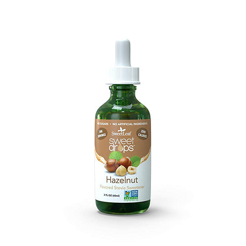 Sweetleaf Stevia Drops Hazelnut Stevia 60mL