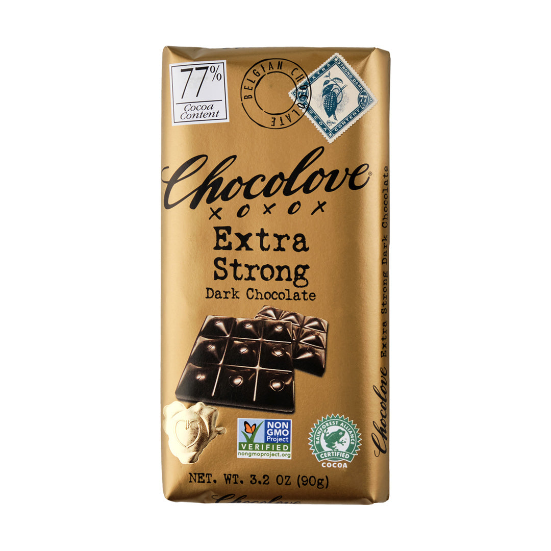 Chocolove Extra Strong Dark Chocolate 77% 90g