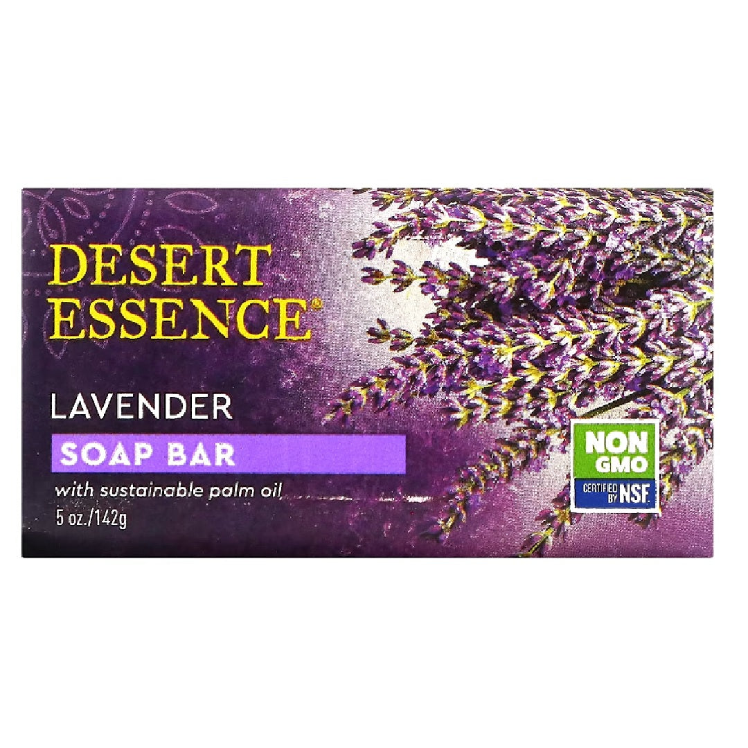 Desert Essence Lavender Bar Soap 142g