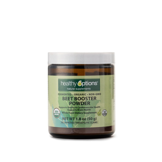 Healthy Options Organic Beet Booster Powder 50 Grams