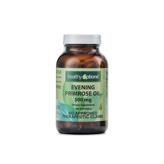 Healthy Options Evening Primrose Oil 500mg 180 Softgels