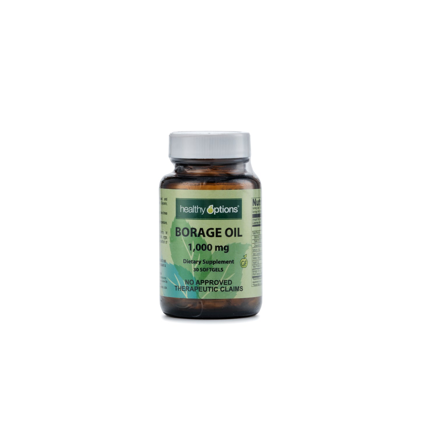 Healthy Options Borage Oil 1,000mg 30 Softgels
