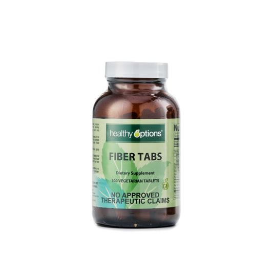 Healthy Options Fiber Tabs 100 Tablets