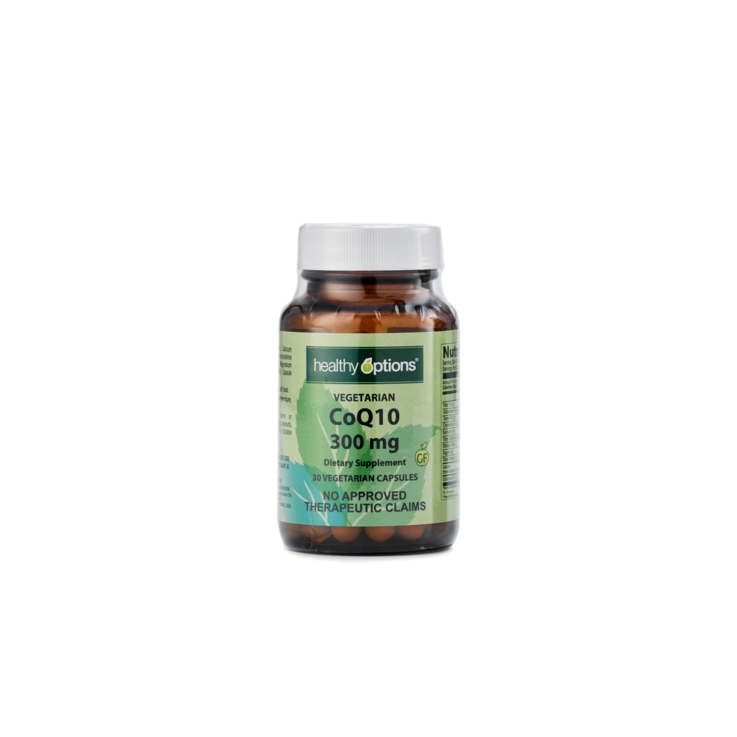 Healthy Options Vegetarian CoQ10 300mg 30 Capsules