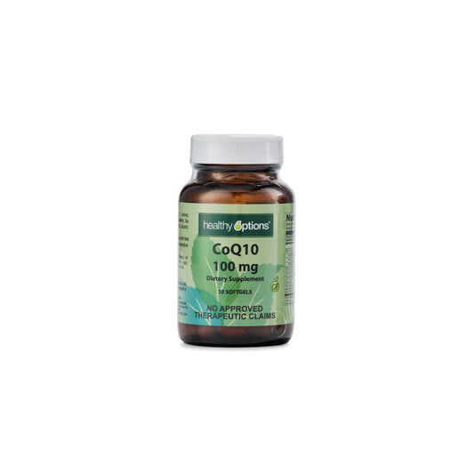 Healthy Options CoQ10 100mg 30 Softgels