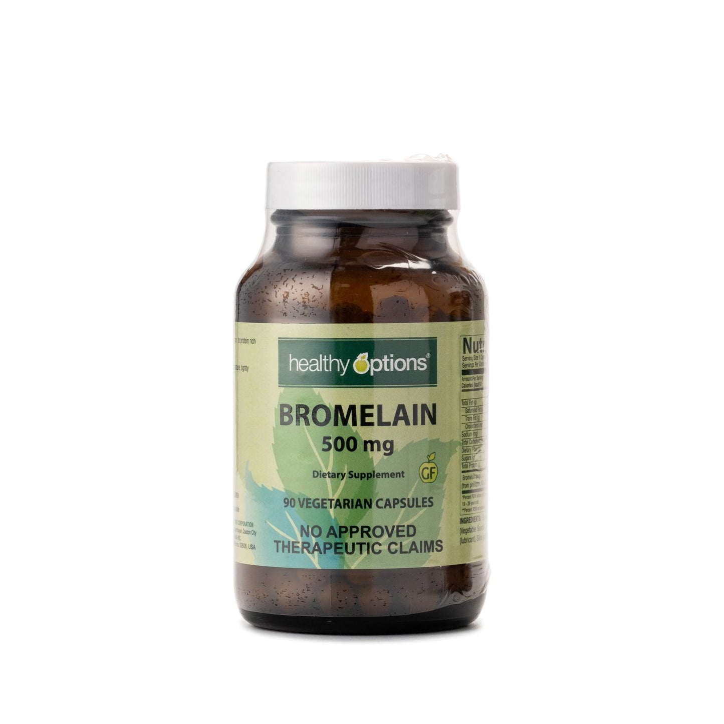 Healthy Options Bromelain 500mg 90 Capsules
