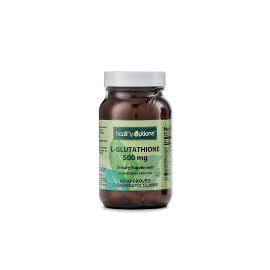 Healthy Options L-Glutathione 500mg 60 Capsules