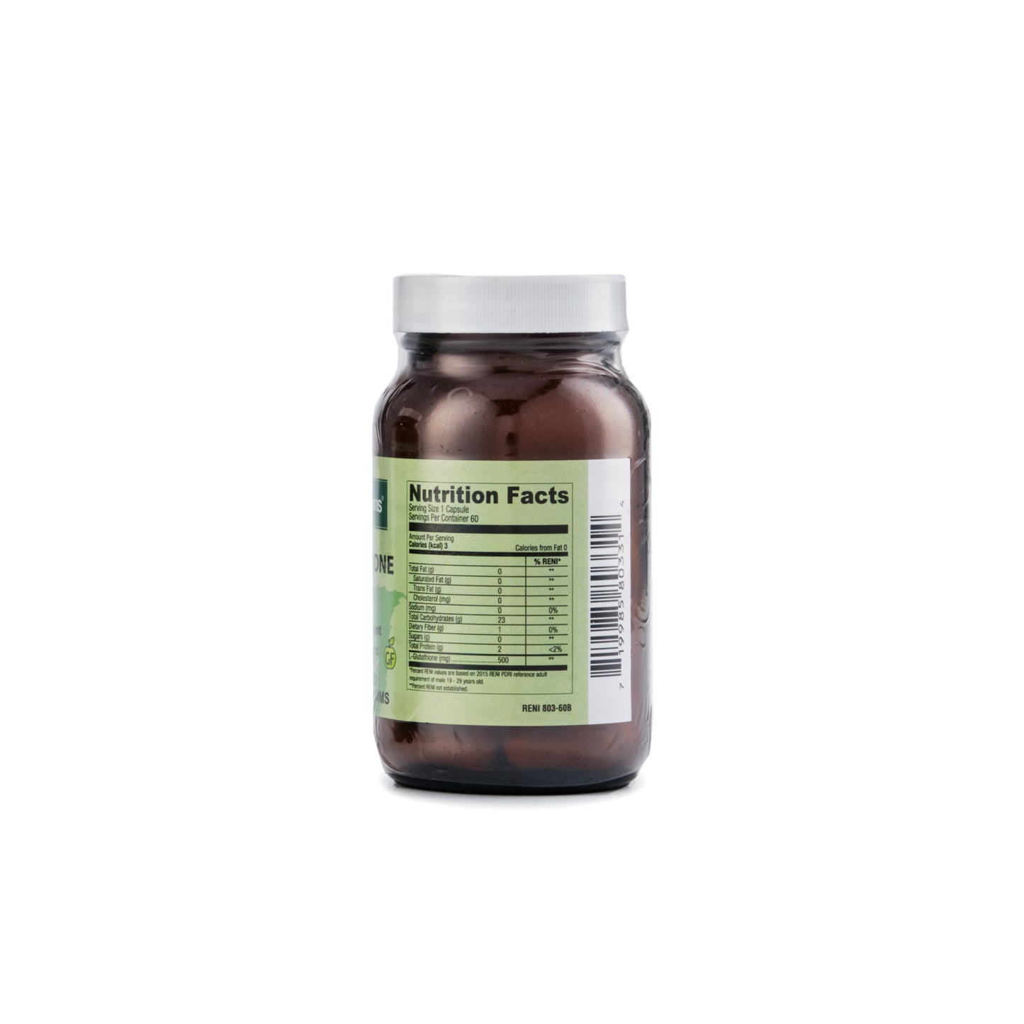 Healthy Options L-Glutathione 500mg 60 Capsules