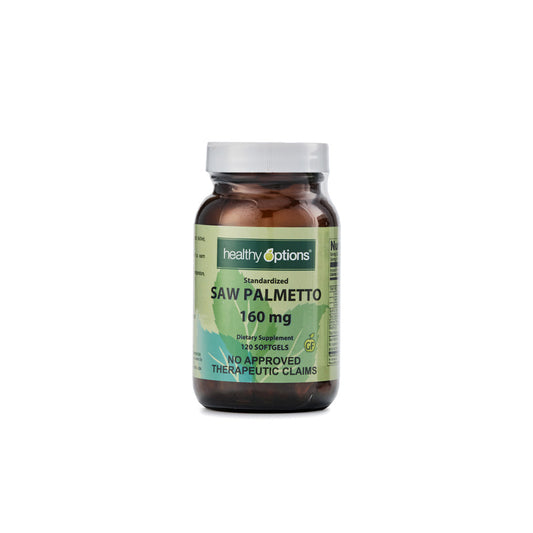 Healthy Options Saw Palmetto 160mg 120 Softgels