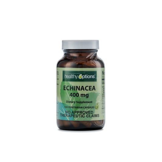 Healthy Options Echinacea 400mg 100 Capsules