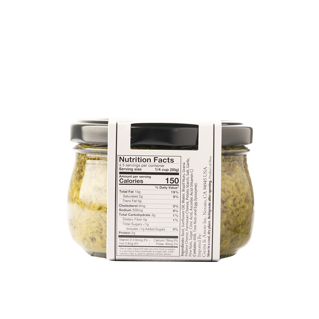 Cucina & Amore Pesto Alla Genovese (Basil Pesto) 225g