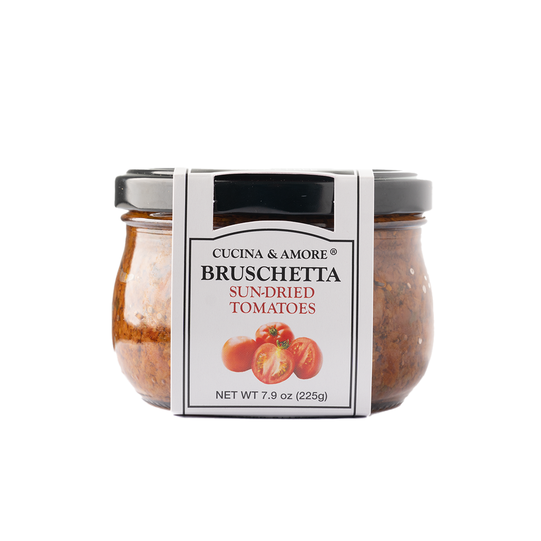 Cucina And Amore Sundried Tomato Bruschetta 225g Healthy Options 3542