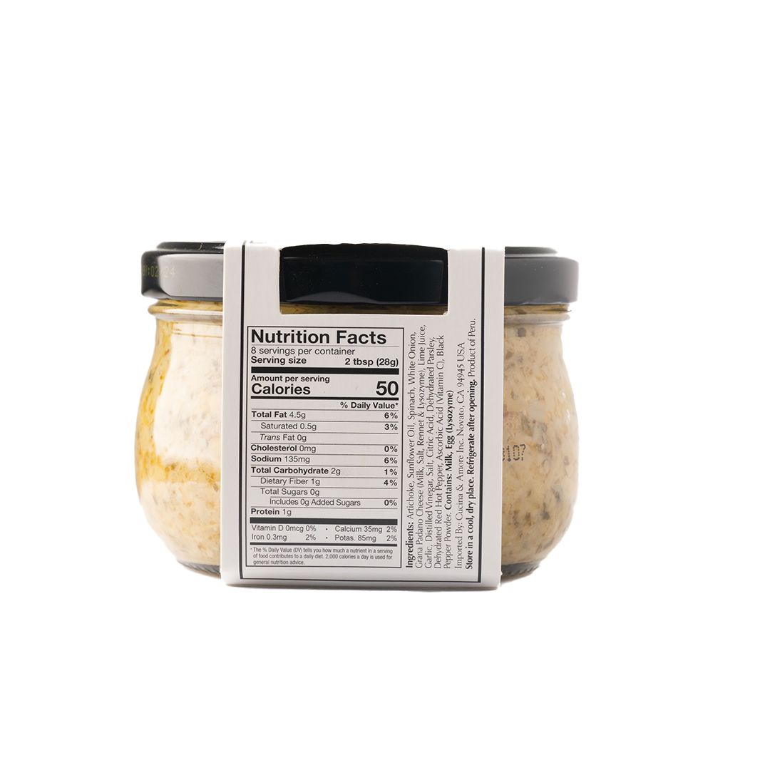 Cucina & Amore Artichoke & Spinach Bruschetta 225g
