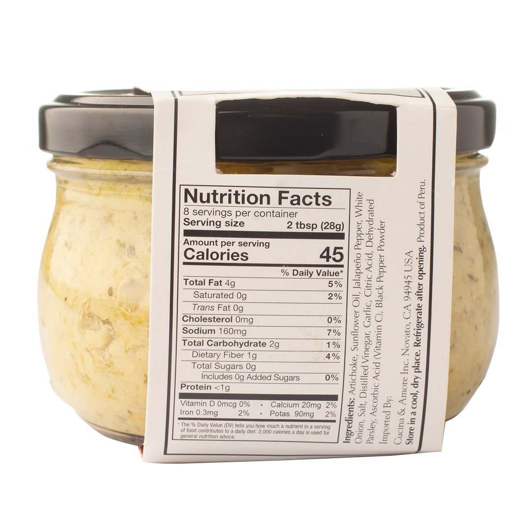 Cucina & Amore Artichoke & Jalapeno Bruschetta 225g