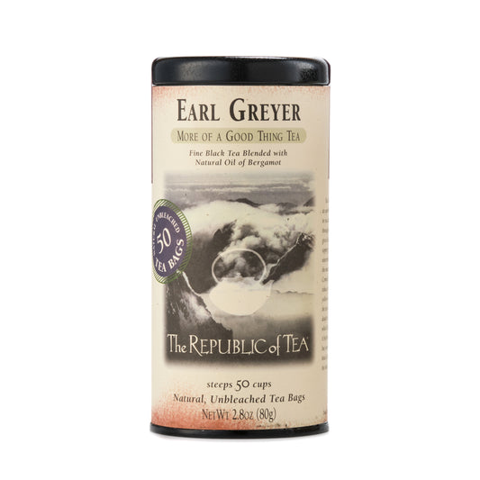 Republic of Tea Earl Greyer 50 tea bags