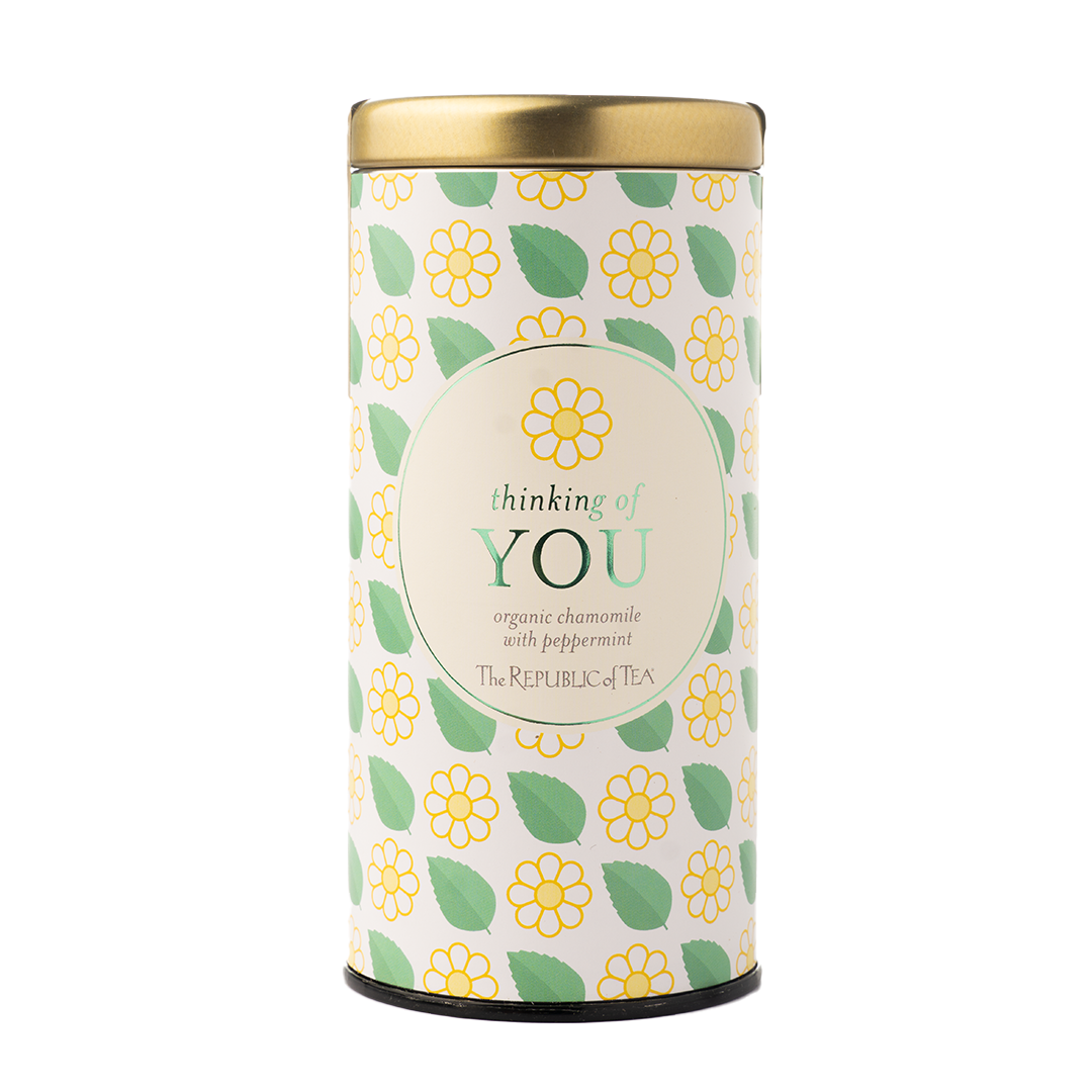 The Republic of Tea Thinking of You Organic Chamomile with Peppermint 36 Tea Bags
