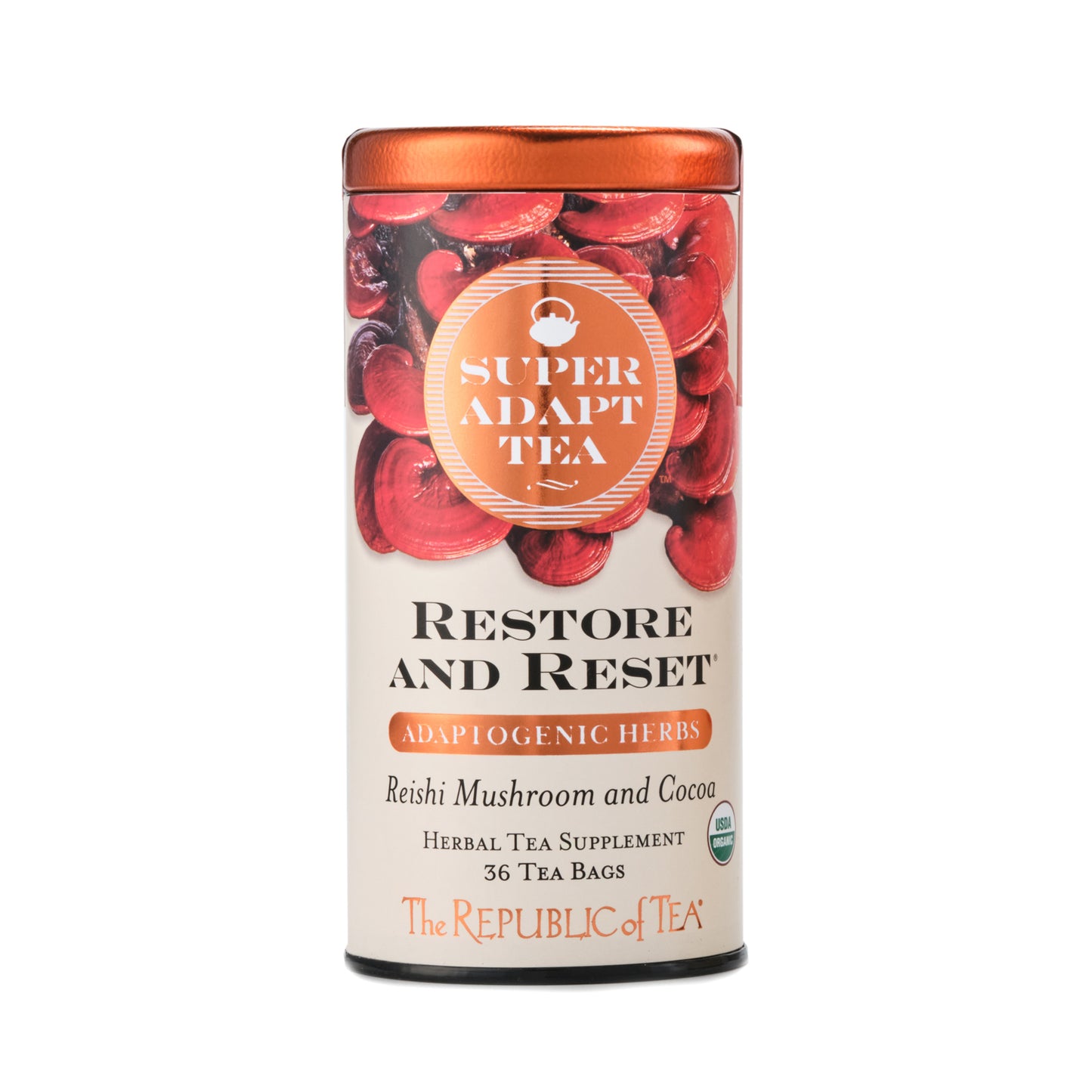Republic of Tea SuperAdapt Restore and Reset 36 tea bags