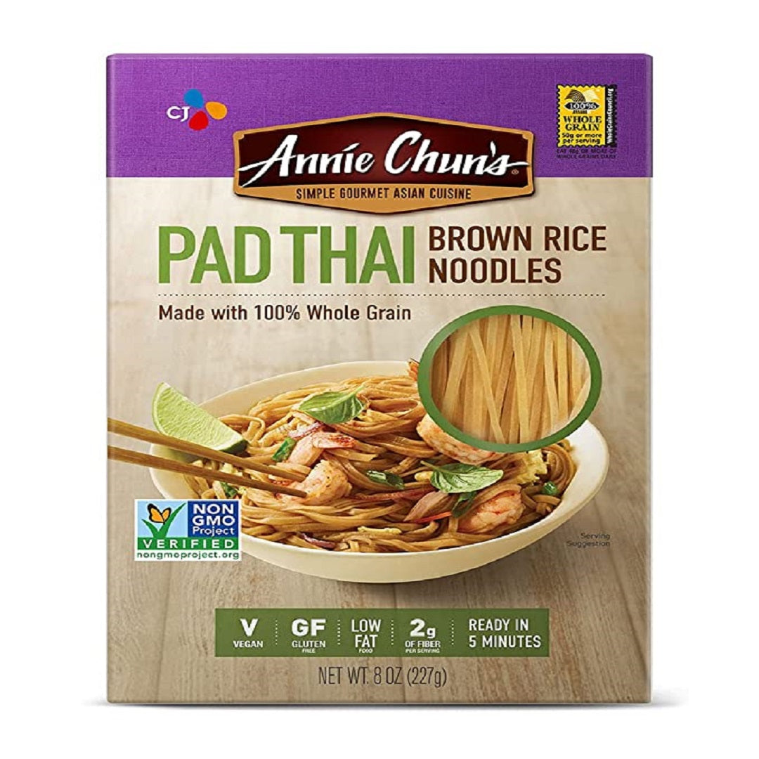 Annie Chun's Brown Rice Pad Thai Noodles 227g – Healthy Options