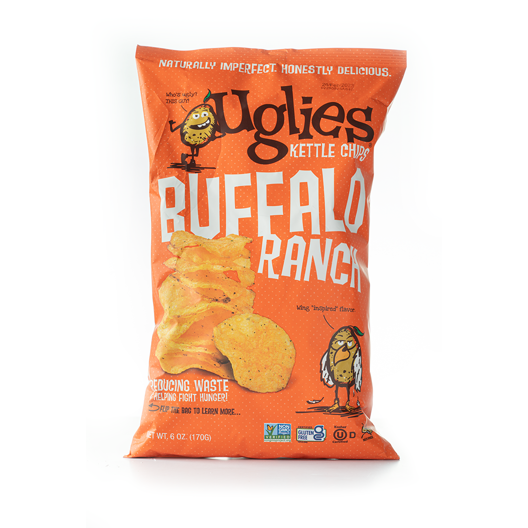 Uglies Buffalo Ranch Kettle Cooked Potato Chips 170g – Healthy Options