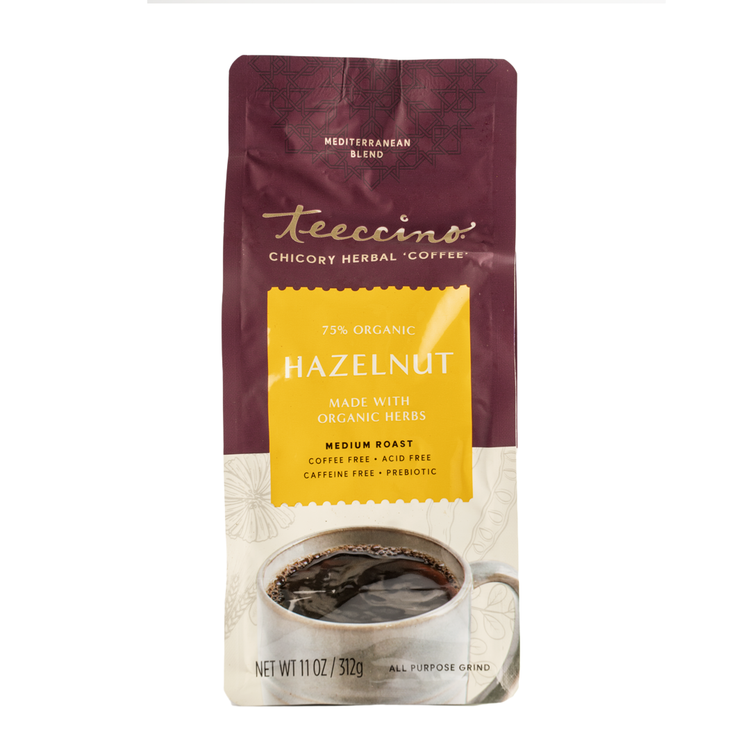 Teeccino Dandelion Herbal Coffee Starter Kit w/French Press