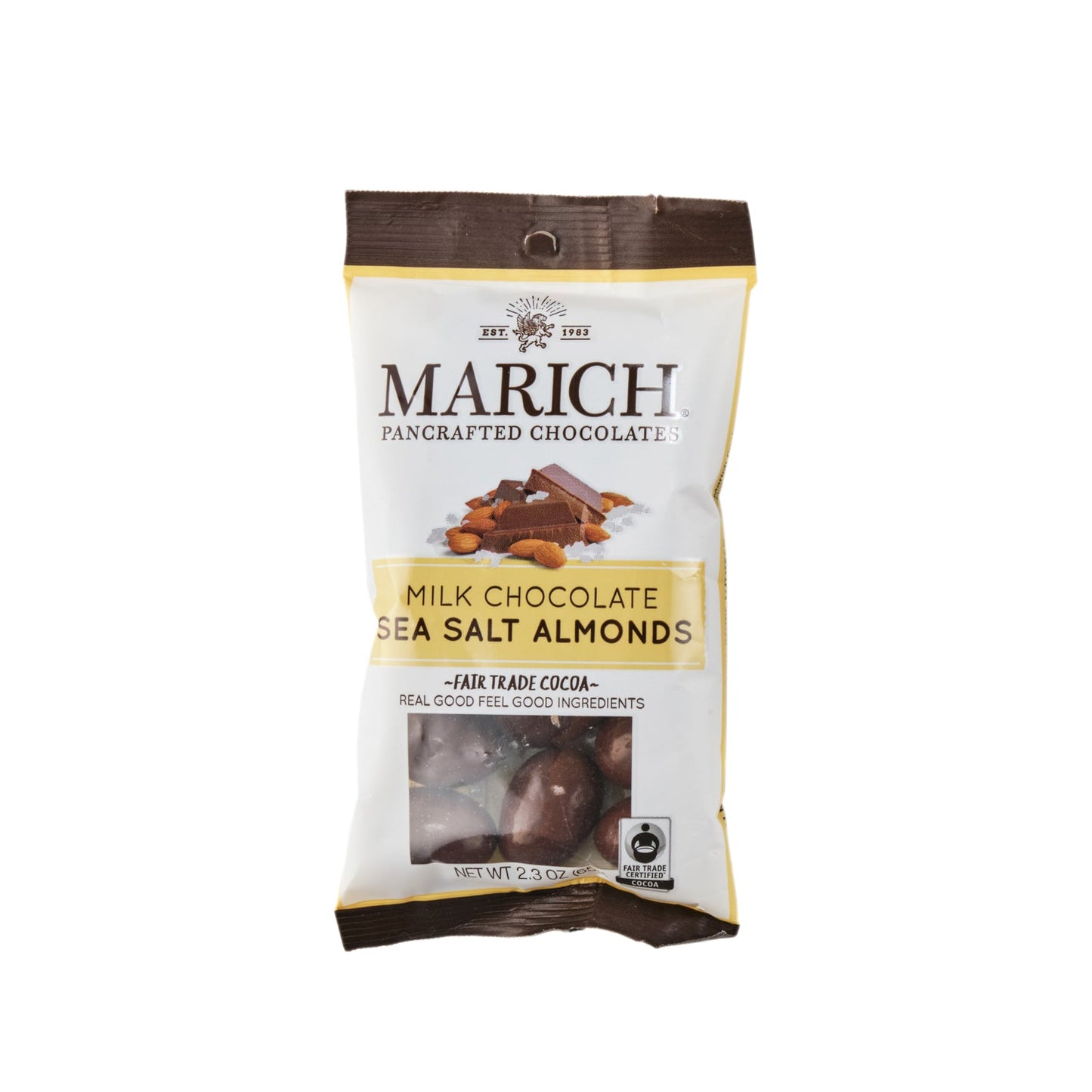 Marich Milk Chocolate Sea Salt Almonds 57g