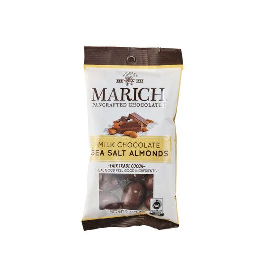 Marich Milk Chocolate Sea Salt Almonds 57g