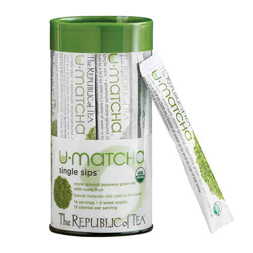 Republic of Tea U-Matcha Single Sips 14 Servings