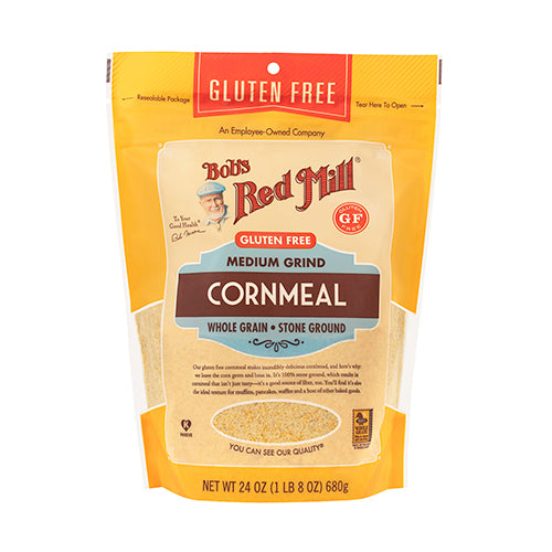 Bob's Red Mill Gluten Free Medium Grind Cornmeal 680g