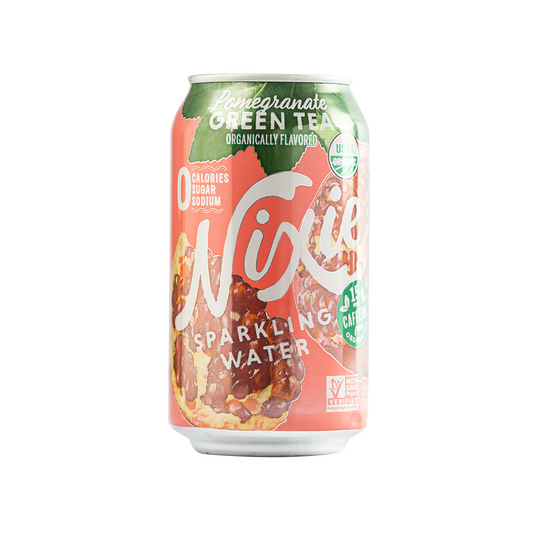 Nixie Sparkling Water Pomegranate Green Tea 355ml