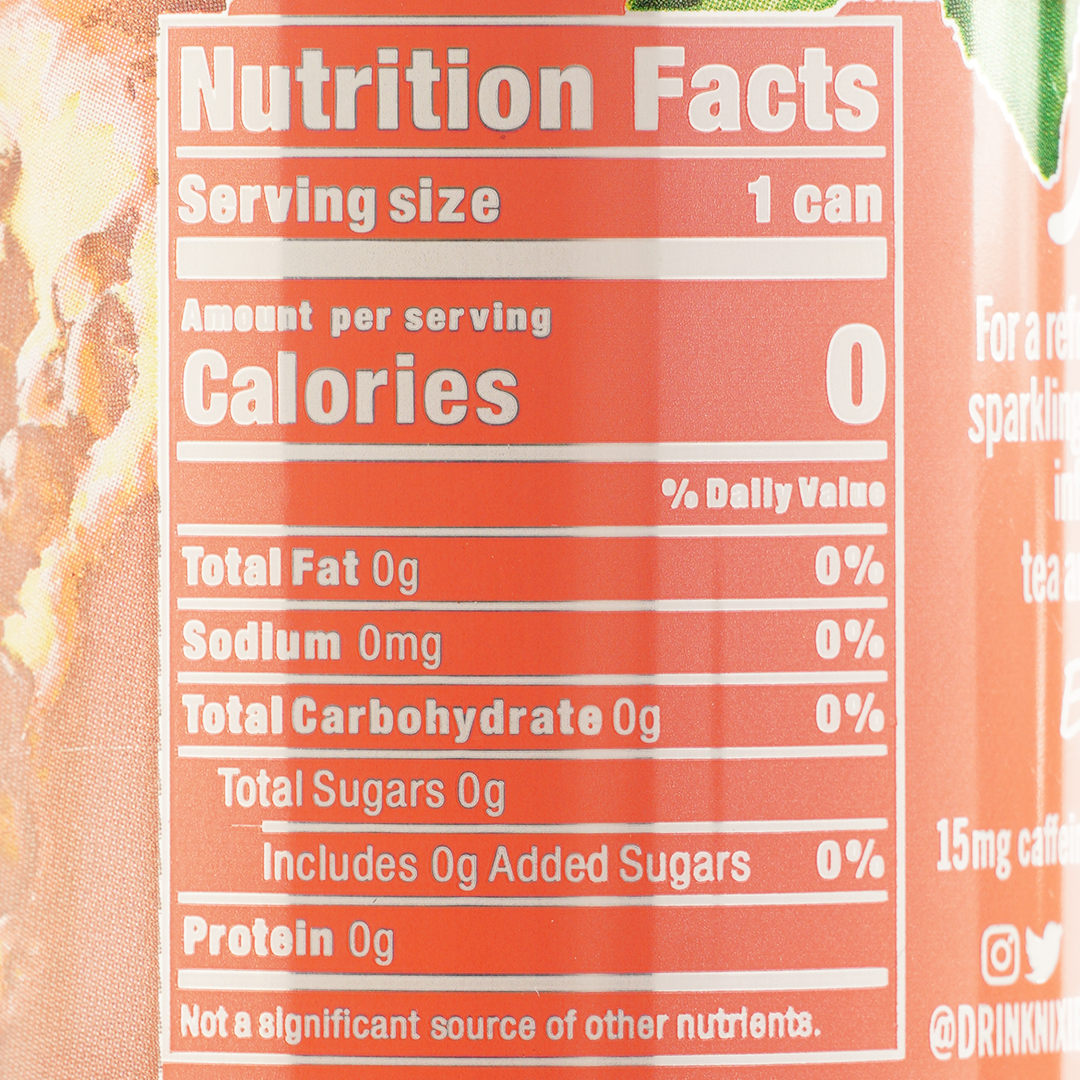 Nixie Sparkling Water Pomegranate Green Tea 355ml