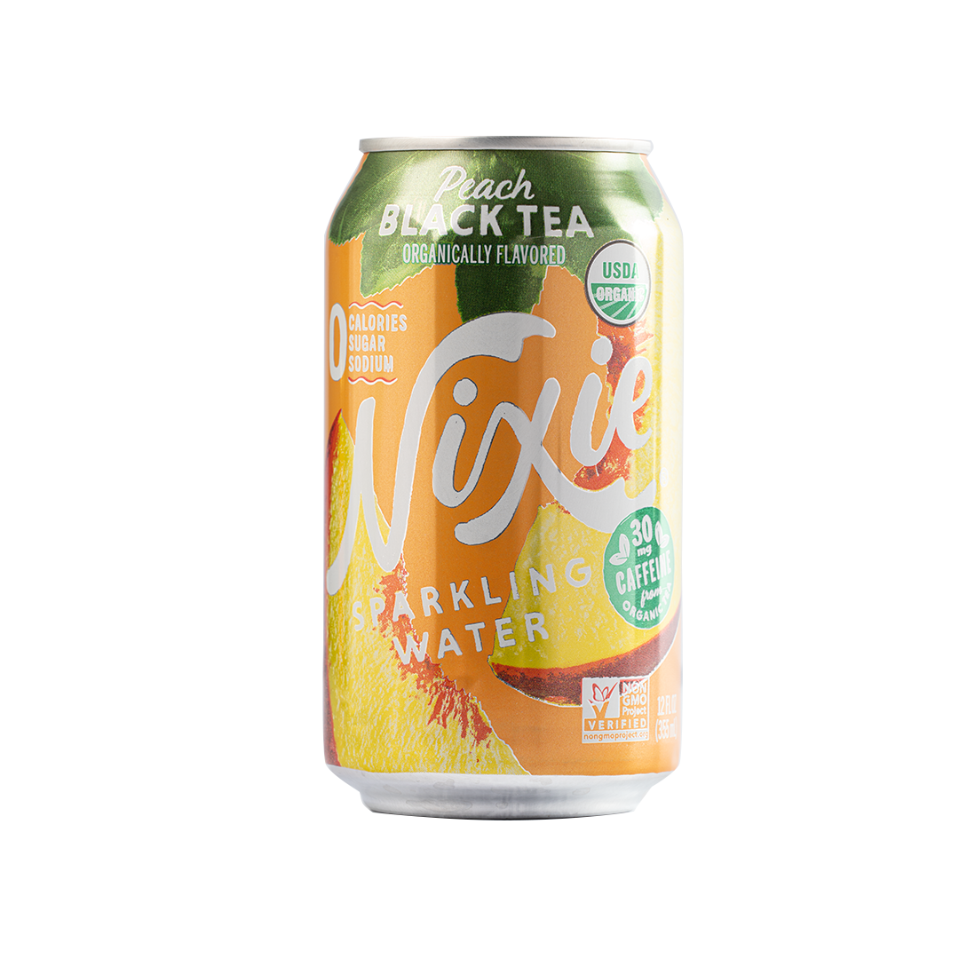 Nixie Sparkling Water Peach Black Tea 355ml