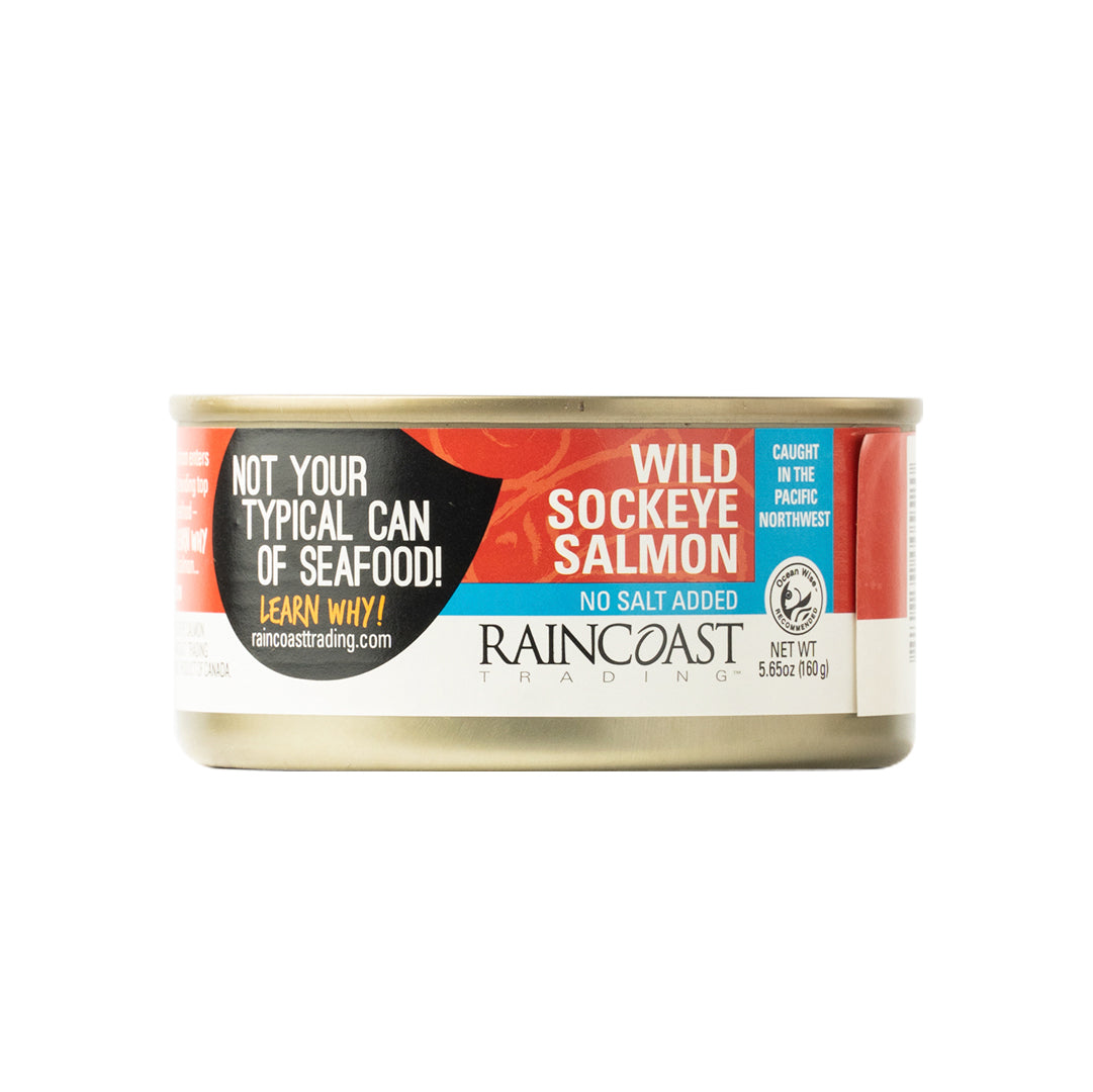 Raincoast Trading Wild Sockeye Salmon No Salt Added 160g