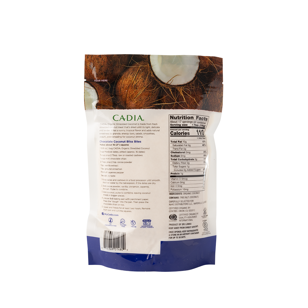 Cadia Organic Shredded Coconut 250g