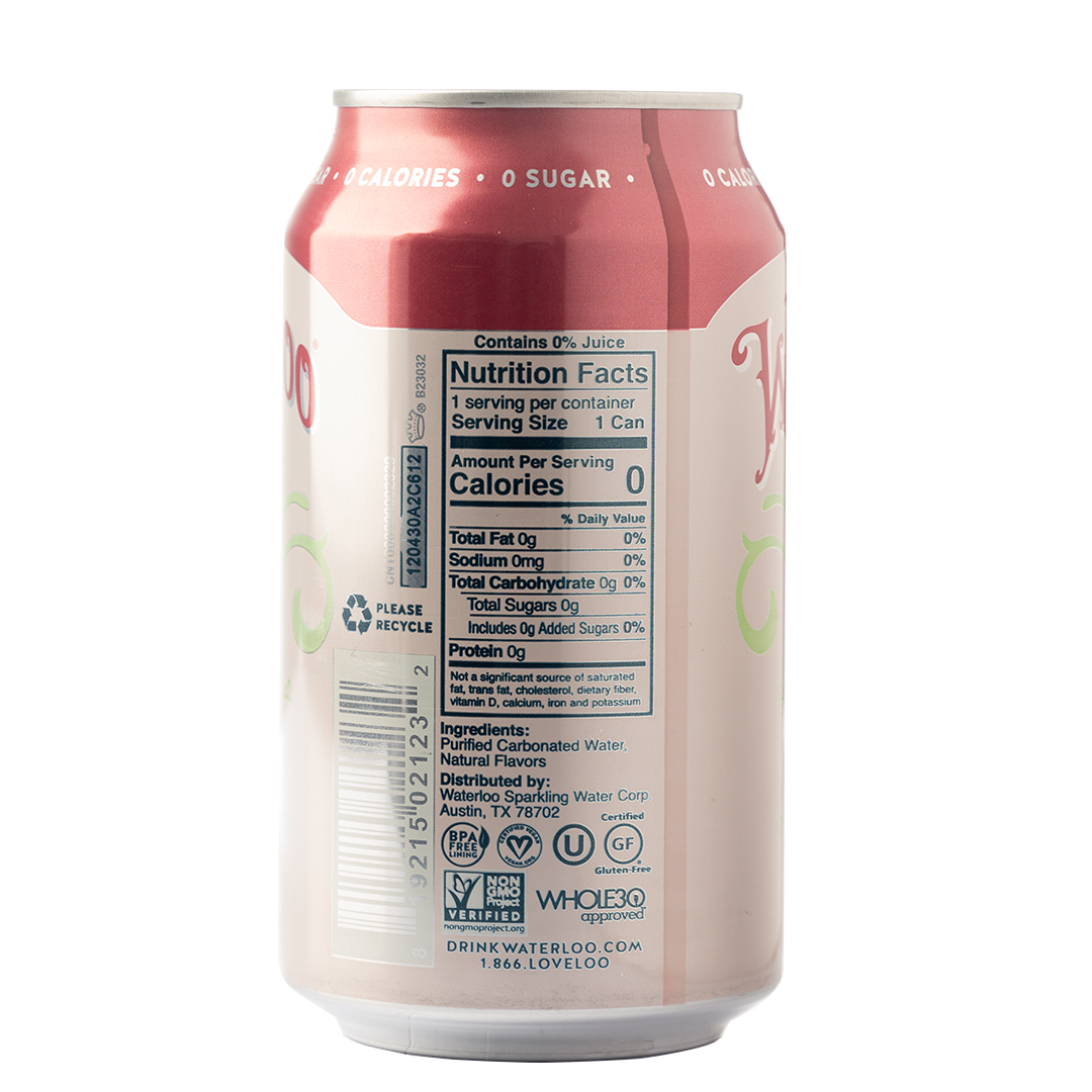 Waterloo Cherry Limeade Sparkling Water 355ml