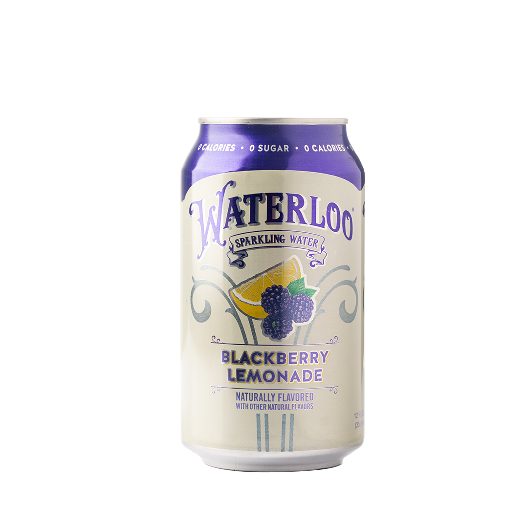 Waterloo Blackberry Lemonade Sparkling Water 355ml