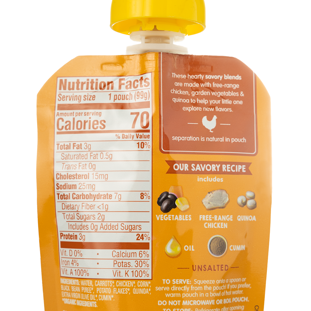 Happy Baby Organic Chicken, Vegetable & Quinoa Fiesta 99g