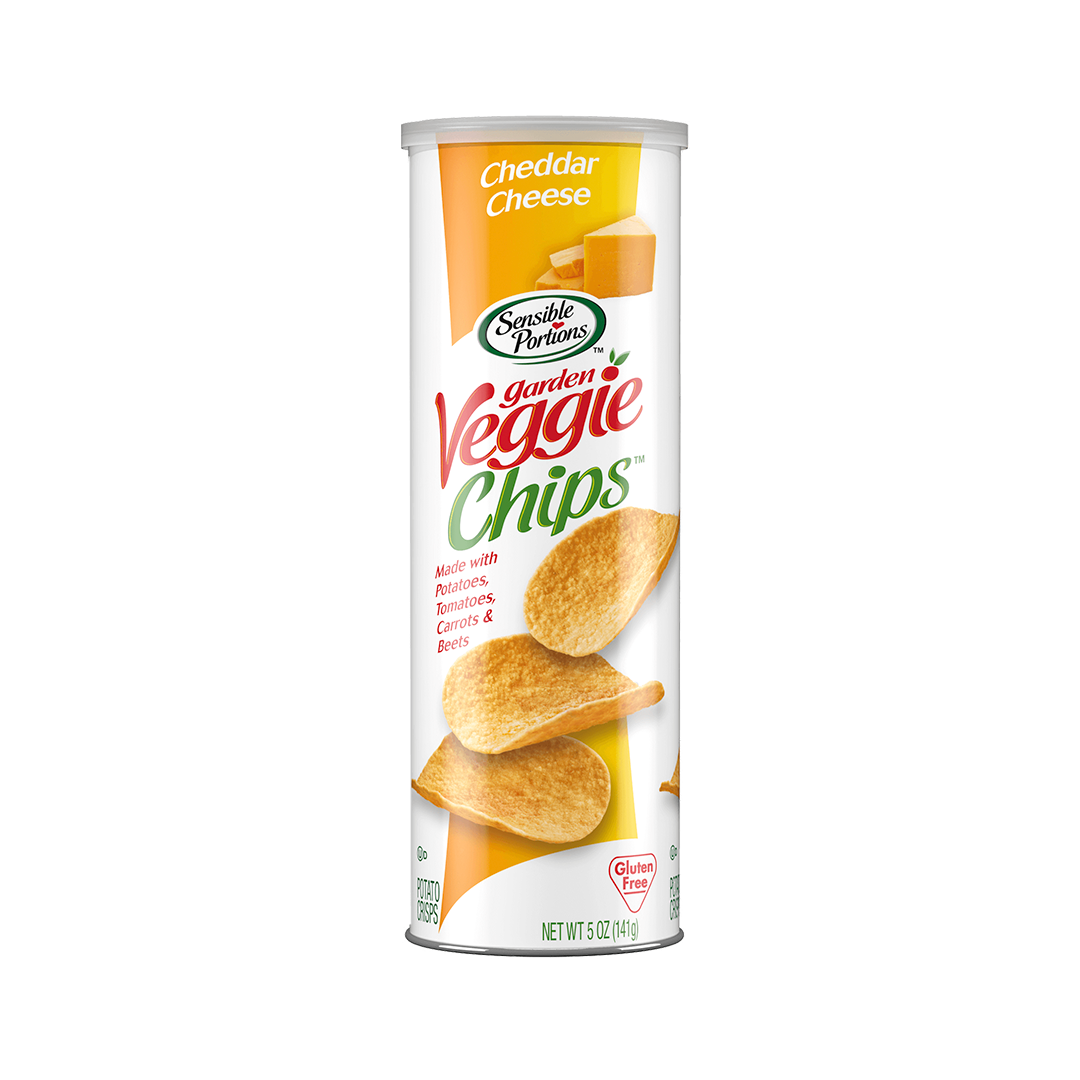 Sensible Portions Garden Veggie Chips Cheddar Cheese 141g