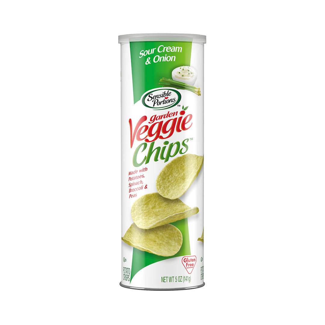 Sensible Portions Garden Veggie Chips Sour Cream & Onion 141g