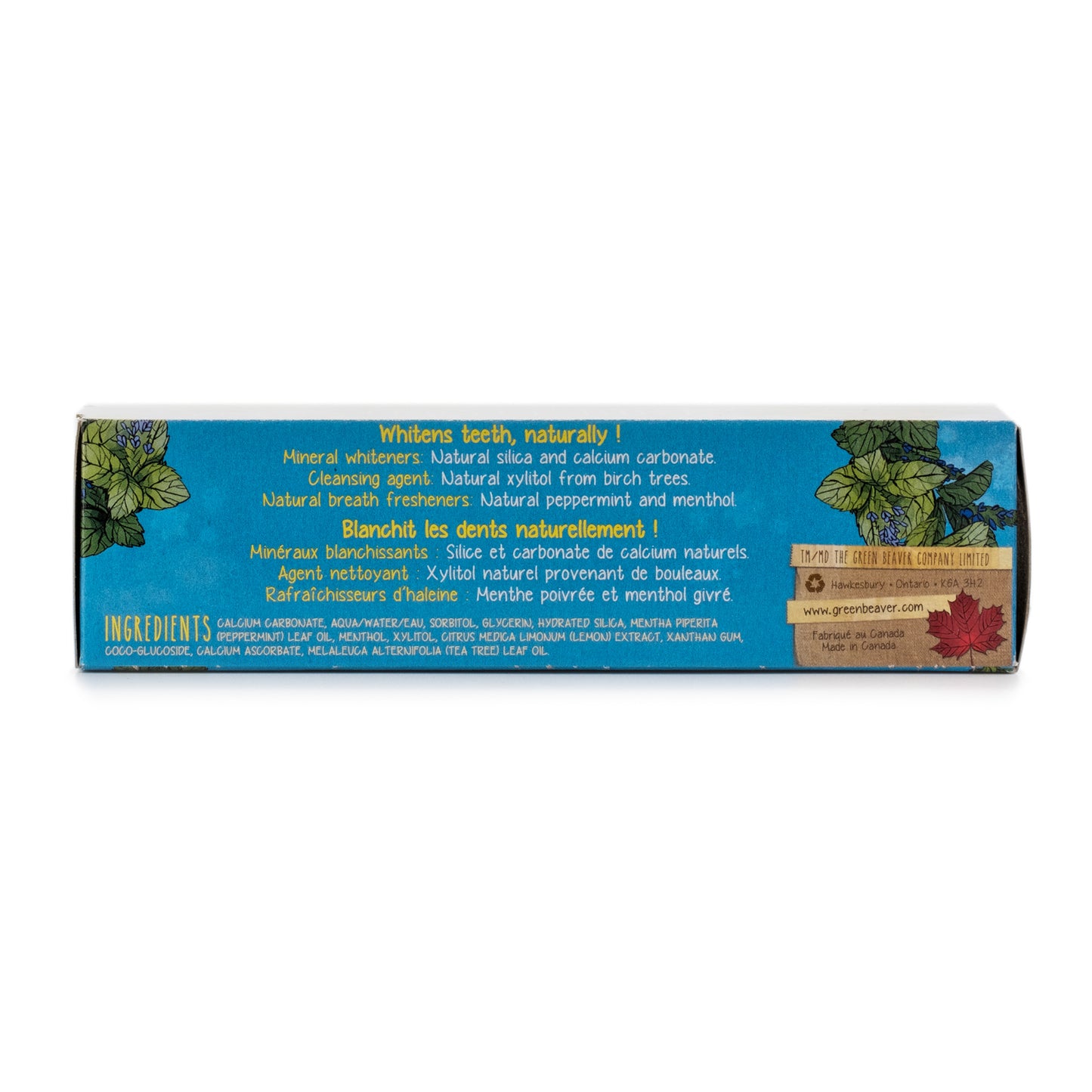 Green Beaver Frosty Mint Fluoride-free Toothpaste 75ml