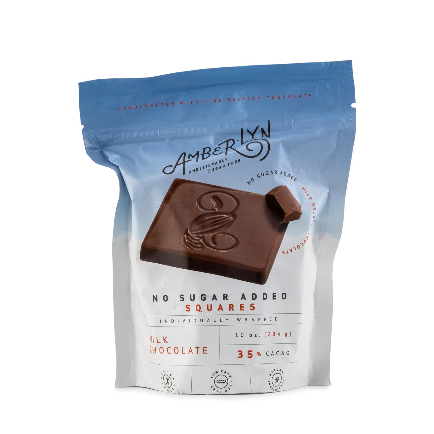 Amberlyn Milk Chocolate Squares 284g