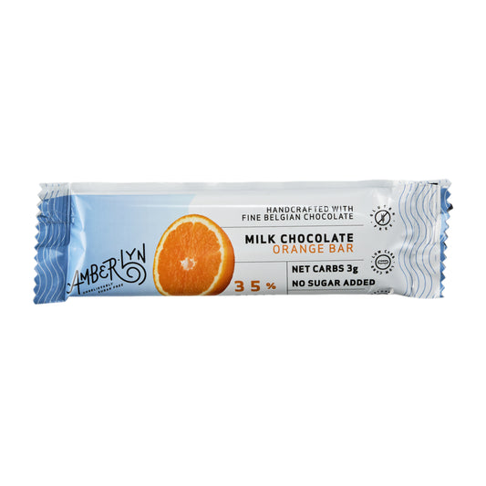 Amberlyn Milk Chocolate Orange Bar 34g
