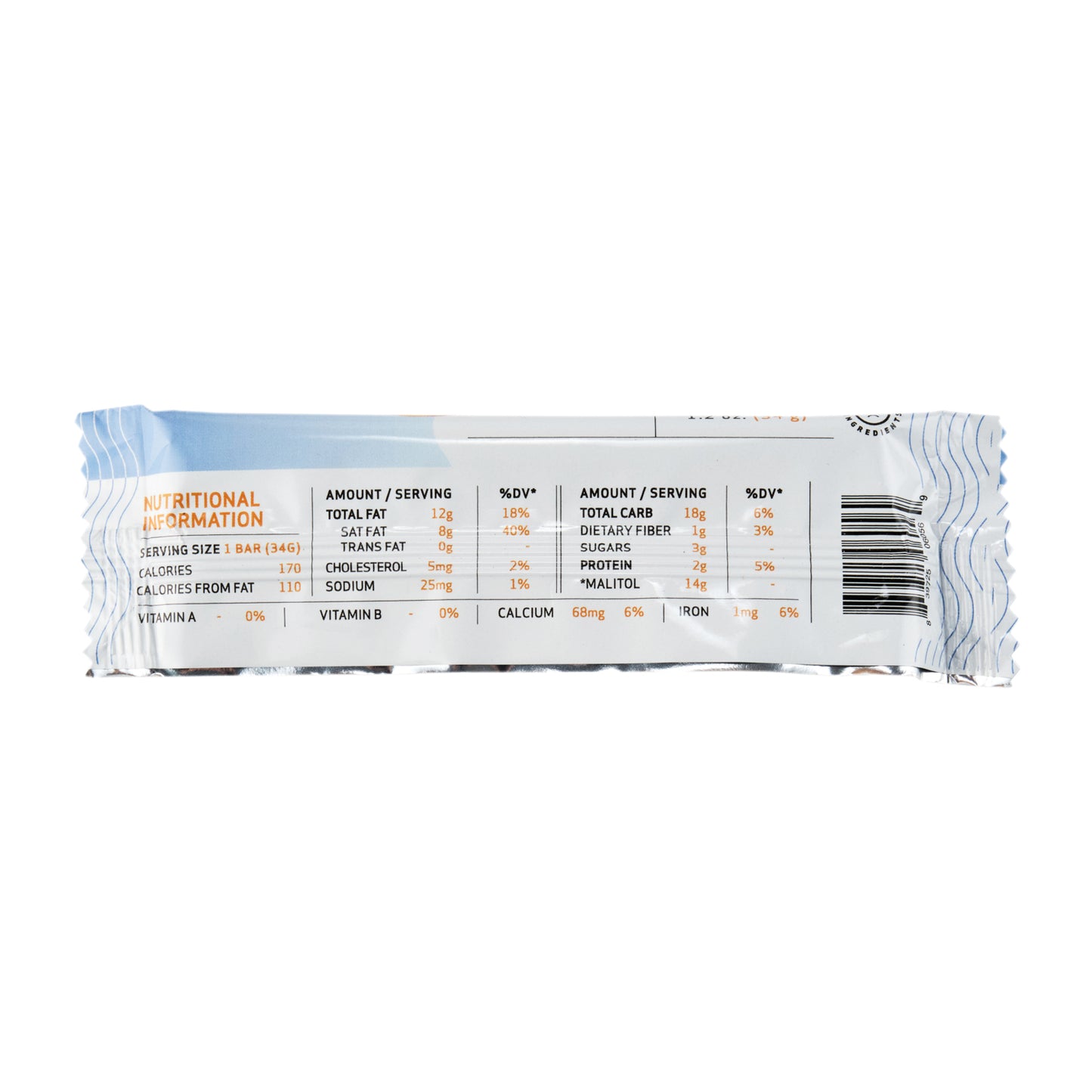 Amberlyn Milk Chocolate Orange Bar 34g