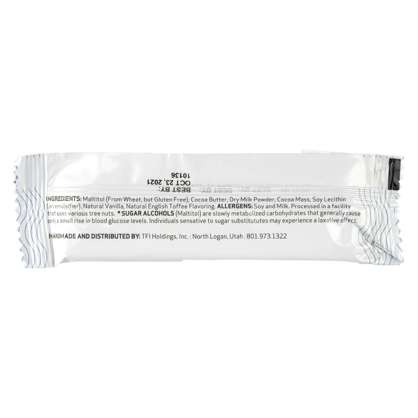 Amberlyn Milk Chocolate English Toffee Bar 34g