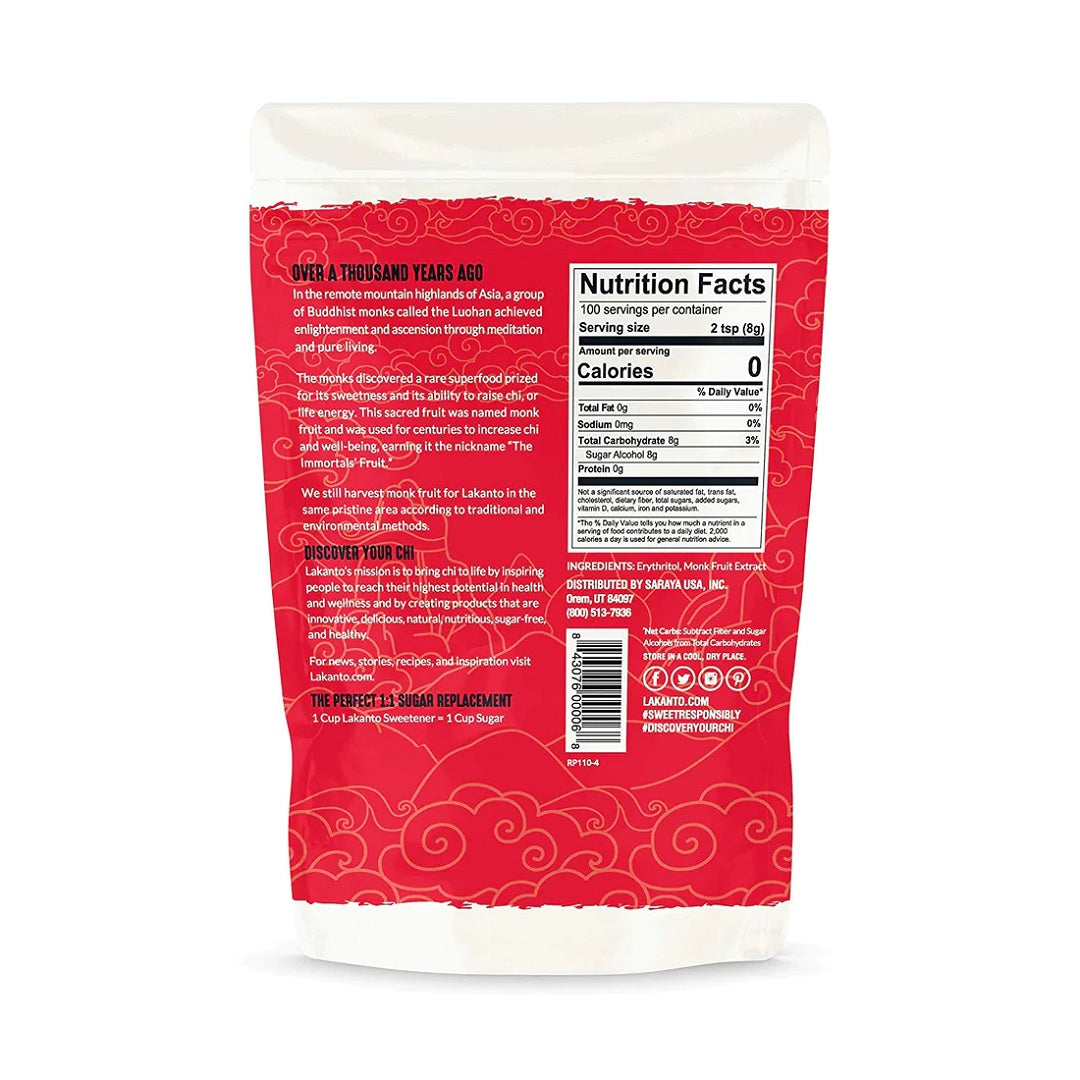 Lakanto Monkfruit Sweetener Classic 235g