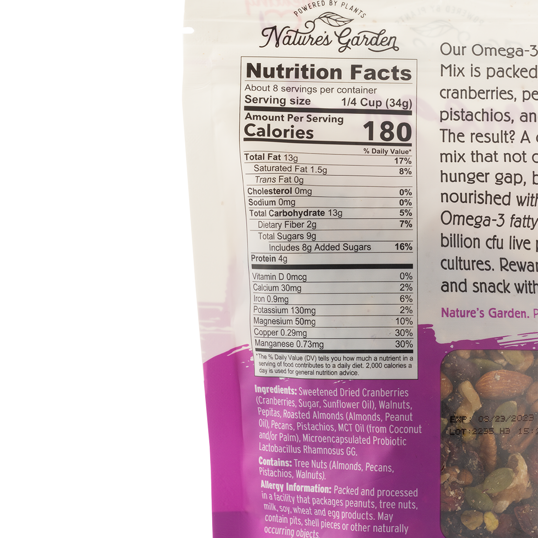 Nature's Garden Omega-3 Deluxe Mix 283g