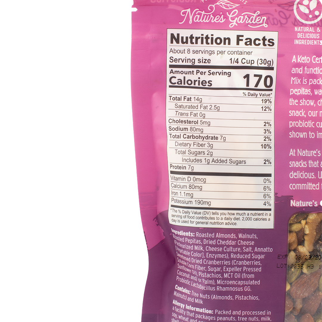 Nature's Garden Keto Deluxe Mix 227g