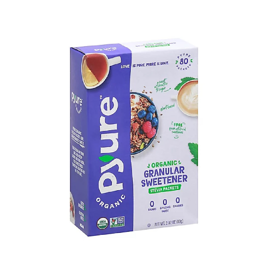 Pyure Organic Stevia 80 Packets